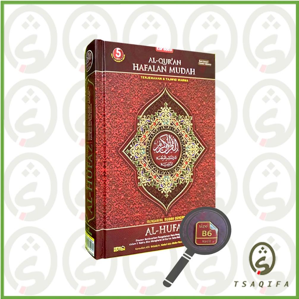 AlQuran Hafalan Al Hufaz Ukuran B6 HC Penerbit Cordoba AlQuran Terjemah Tajwid Warna AlQuran Hafalan