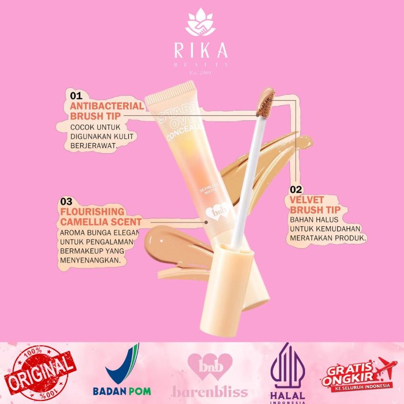 BNB barenbliss Korean Bloomatte Start-Over Concealer