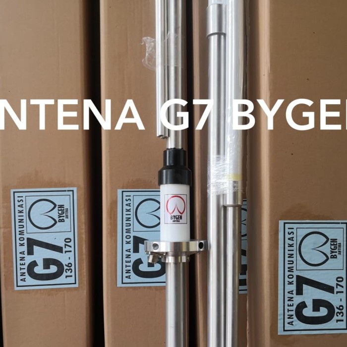 Antena Husler G7 Vhf Lilitan Perak Bahan Alkan