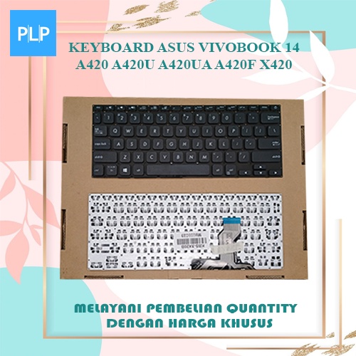 Keyboard Laptop Asus Vivobook 14 A420 A420u A420ua A420f X420 X420u X420ua