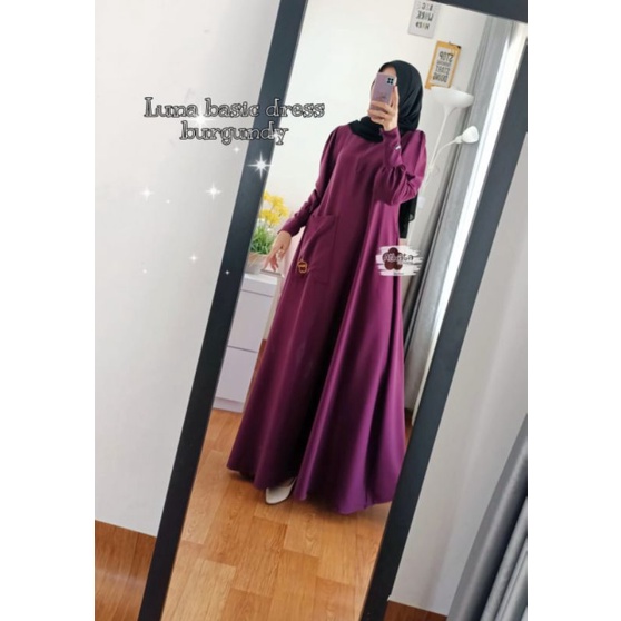Luna maxy Ori Athata by dzee / bahan ity crepe premium