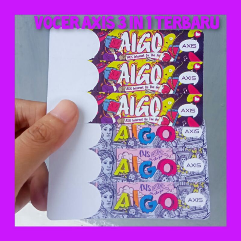 vocer kosong axis satuan cover terbaru