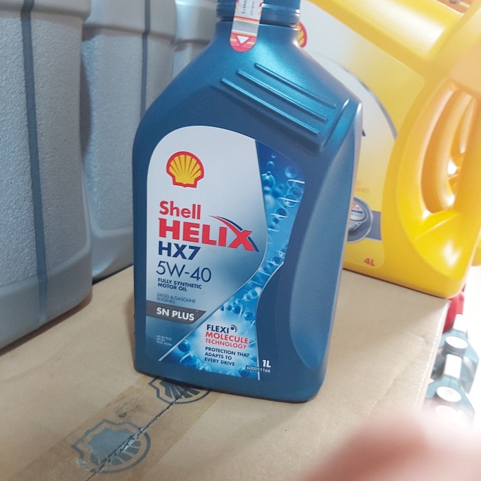oli shell hx7 se 5w-40 1liter 100% ori BEST