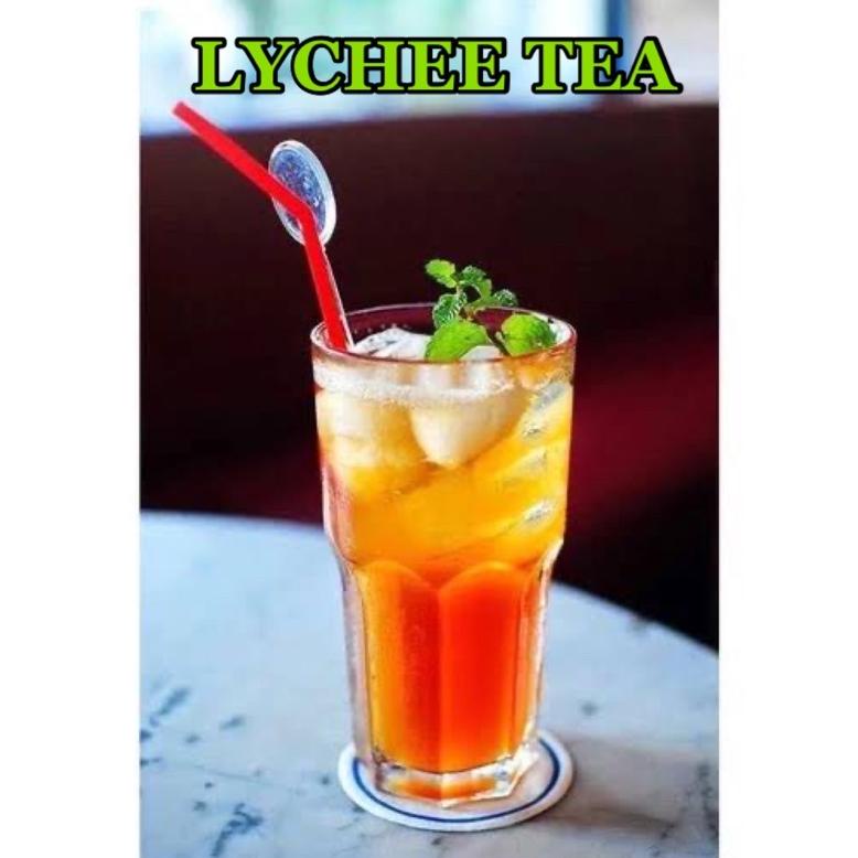 

Special - Bubuk minuman Lychee Tea 500gr Leci Tea Lecy Tea !!
