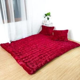 :::::::] Kasur Gender Surpet Gender Karpet Gender Bulu Rasfur Bonus 2 Bantal