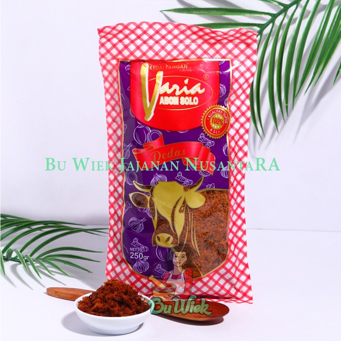 

Varia Abon Sapi Pedas Spesial Bu Wiek