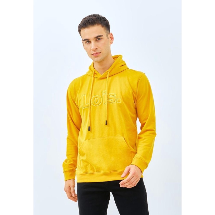 Jaket Hoodie Pria Lois Jeans Original  Ksls2222 Ohmymarketid