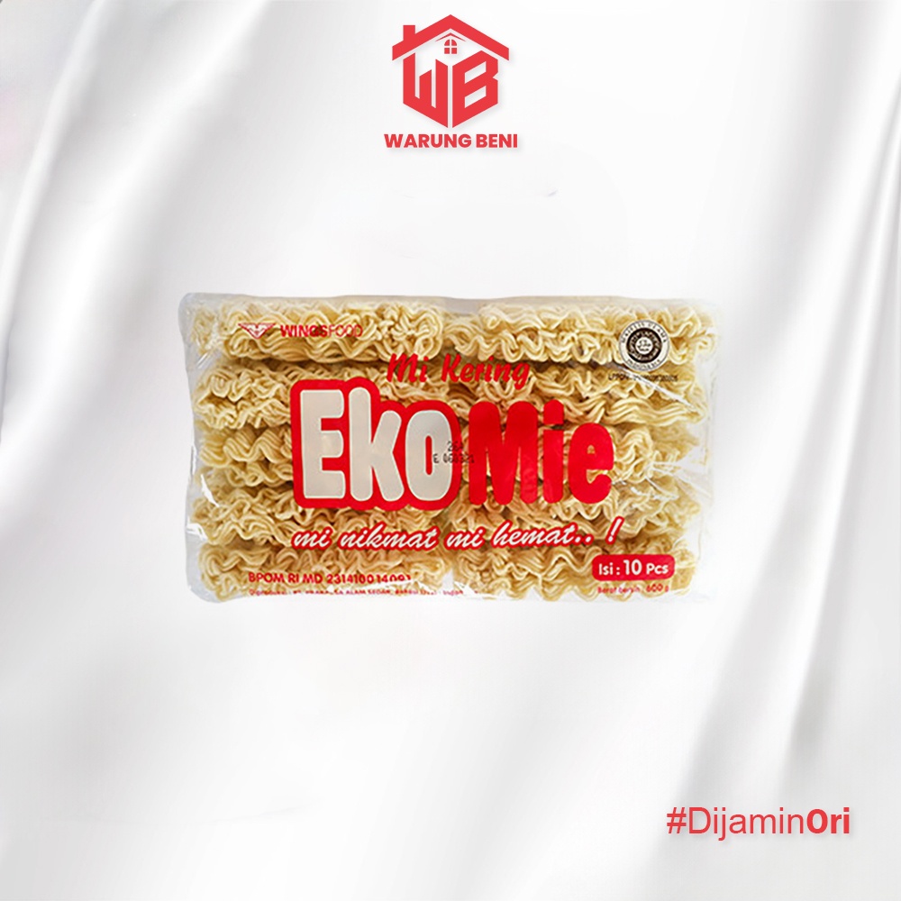 

EkoMie Mie Instan Kering isi 10 pcs 600 gr