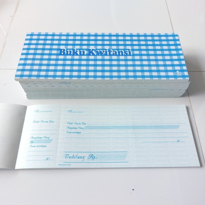 

Kwitansi Besar Murah 270x105mm 48 Lembar 1 Pack Isi 10 Buku