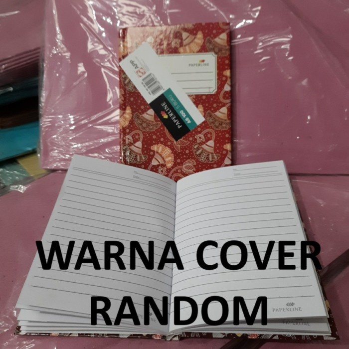 

Buku Hard Cover Paperline A6 100 Lembar 1 Buah
