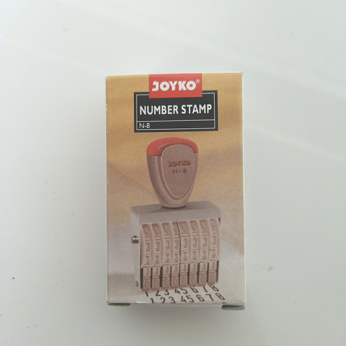 

Stempel Angka Joyko N8 Number Stamp 8 Digits