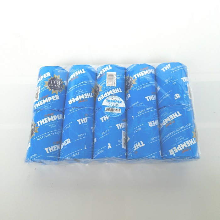 

Themper E-print 57x30 Thermal Paper Kertas Printer Roll 1 Pack