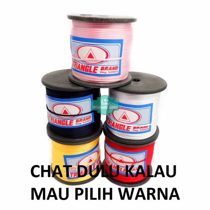

Tali Satin Cina Triangle Tali Giok String Gelang Kalung Brand 1 Meter