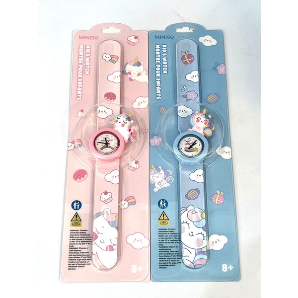 Denpasar COD Bali Miniso Unicorn Baby Collection Kids' Watch Jam Tangan Miniso Jam Tangan Anak