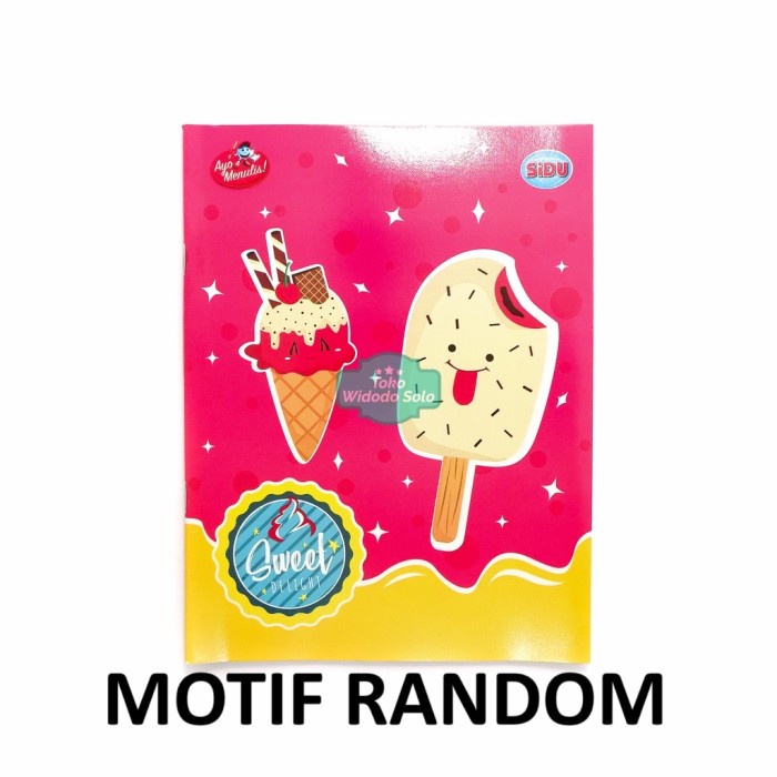 

Buku Tulis Garis Sinar Dunia 38 SD 1348 MJ Gambar Fancy Ecer