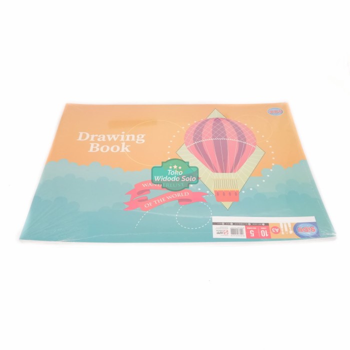 

Buku Gambar A3 Sinar Dunia SD468 18 Drawing Book Fancy Grosir