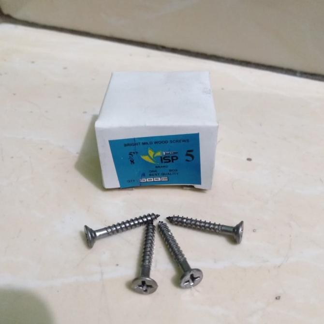 %%%%] skrup kayu 5/8 baut kunci lemari 1,5cm