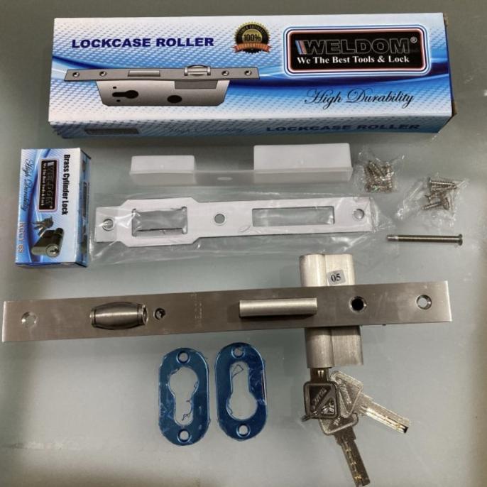 *****] Kunci Bodi Pelor Pintu Aluminium Glatino