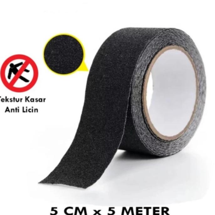 

```````] Anti Slip Tape Lakban Isolasi Anti Licin Safety Walk Lantai Tangga