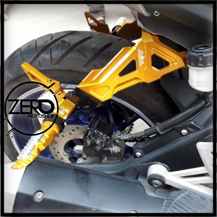 Footstep Belakang Original Black Diamond Khusus Yamaha R15 V3 VVA