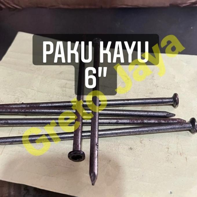 %$%$%$%$] ( 6" ) Paku Kayu 15cm 15 cm Biasa 6 inch in inc