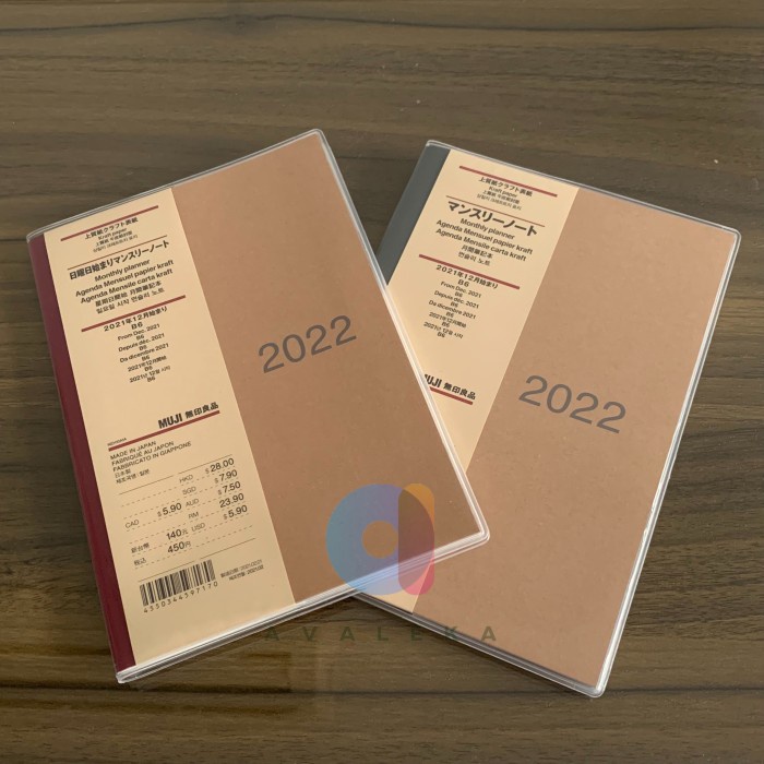 

Promo Muji Planner Agenda 2022