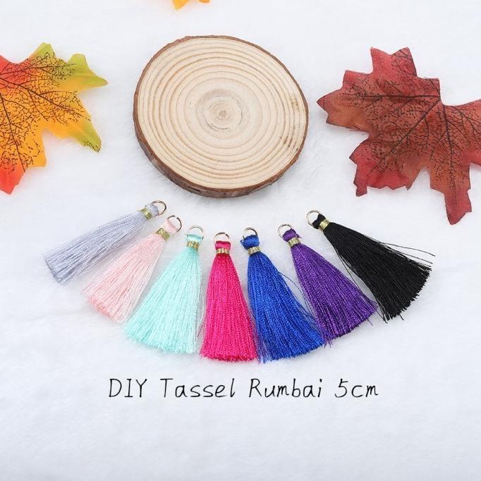 

Produk Terbaik] DIY rumbai tassel 5cm untuk gantungan anting