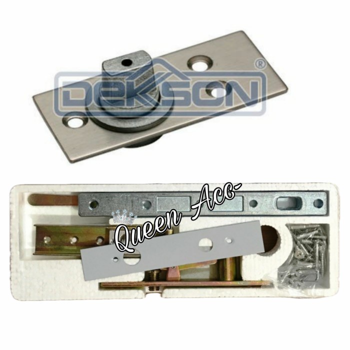 [Ori] Engsel Pivot Pintu Dekson Heavy Duty/Engsel Pivot Stainless Stell Limited