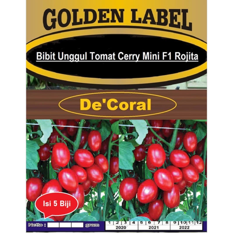 Bibit Unggul Tomat Cerry Mini F1 Rojita | Benih Tomat Mini F1 Rojita