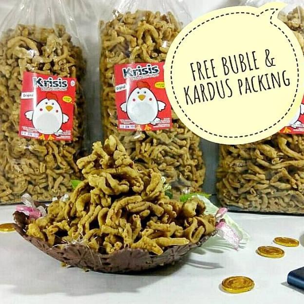 

Terjangkau Keripik Usus ayam Super - KRISIS 2 Kg. Kripik Goreng crispy Original, kiloan perkilo harga murah