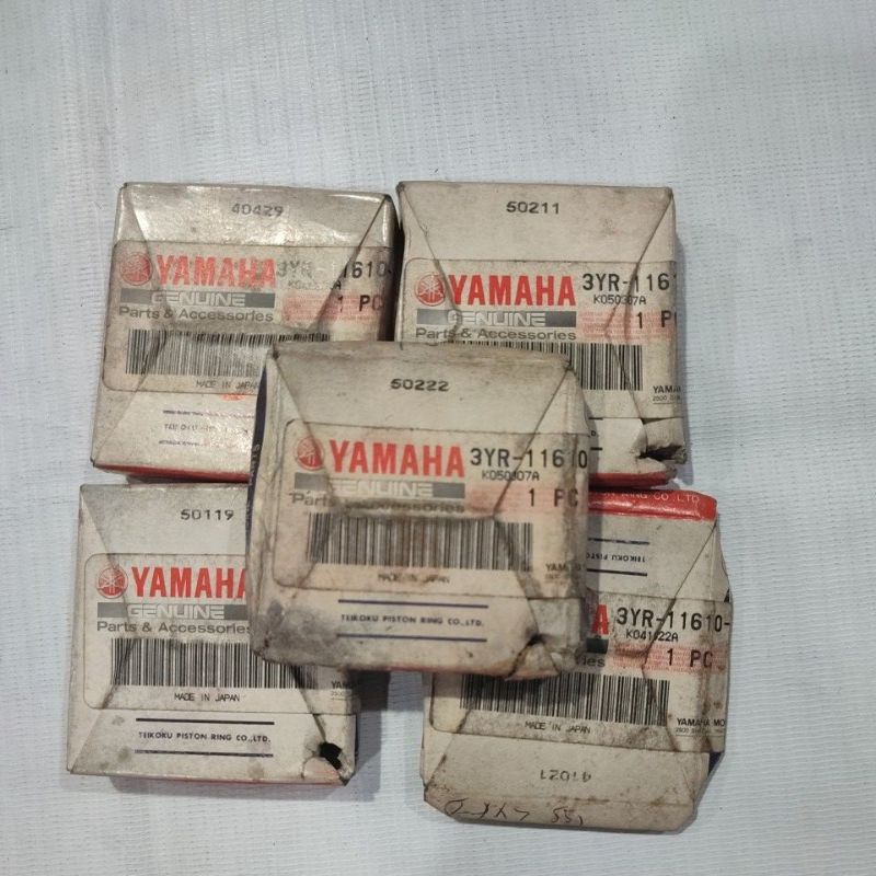 Ring seher/piston  Yamaha F1/FIZR original OS 25/100 Original YGP 3YR