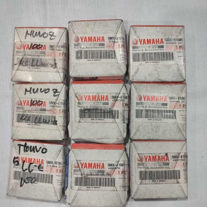 Ring seher/piston  Yamaha MIO SPORTY MIO SMILE  NOUVO MIO SOUL FIONO KARBU original OS 100 Original 