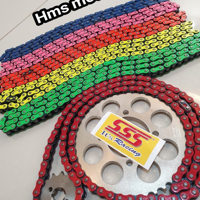 ✨Ori Gir Set Sss Byson Rantai Osaki 428 128L Diskon