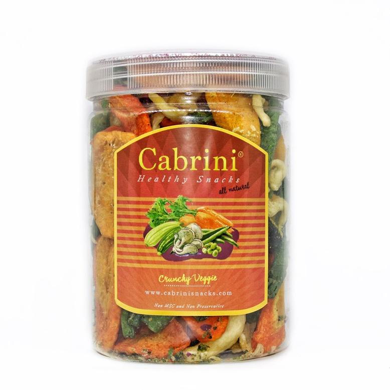 

Ready Cabrini Healthy Snacks - Crunchy Veggie ( 800 ml ) Keripik Sayur
