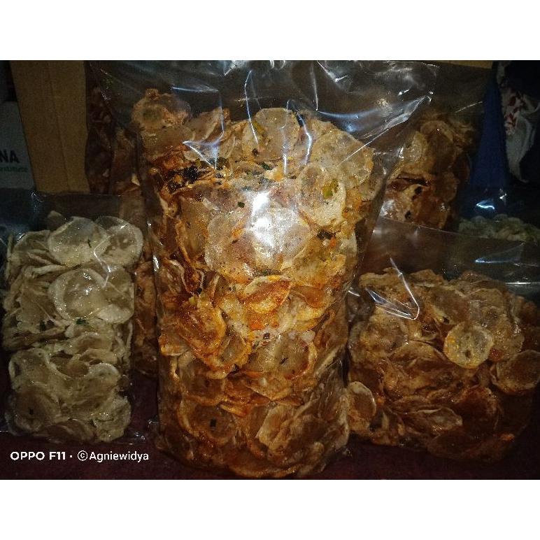 

Baru keripik elod rosalinda 1kg // keripik kaca renyah