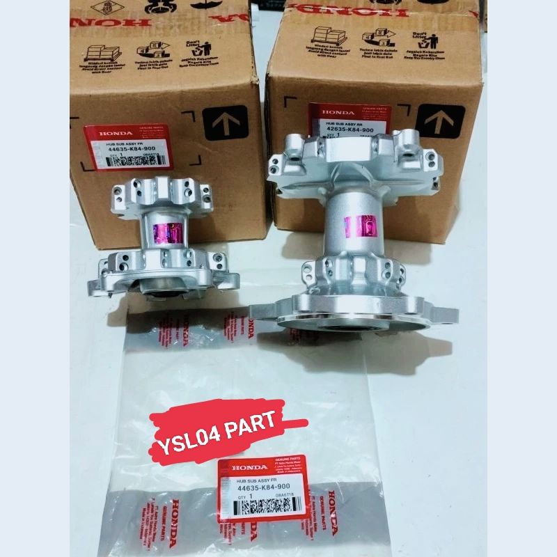 TROMOL DEPAN 36 HOLE PLUS BELAKANG 32 HOLE HONDA CRF 150 KUALITAS ORI