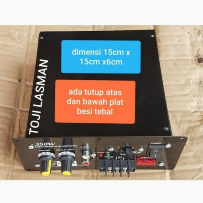 NEW POWER SUBWOFER MOBIL CAR MONOBLOCK DMS 350W 350 DMS 330 GIGABASS ORIGINAL TERBARU