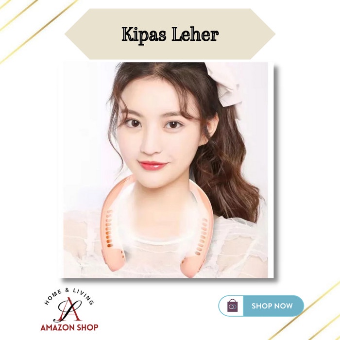 TERMURAH Kipas Angin Mini Gantung Leher Portabel /KIPAS ANGIN MINI/KIPAS ANGIN PORTABLE/KIPAS LIPAT