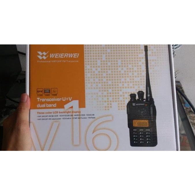 ,,,,,,,] HT Weierwei V16 Dual Band 5 watt