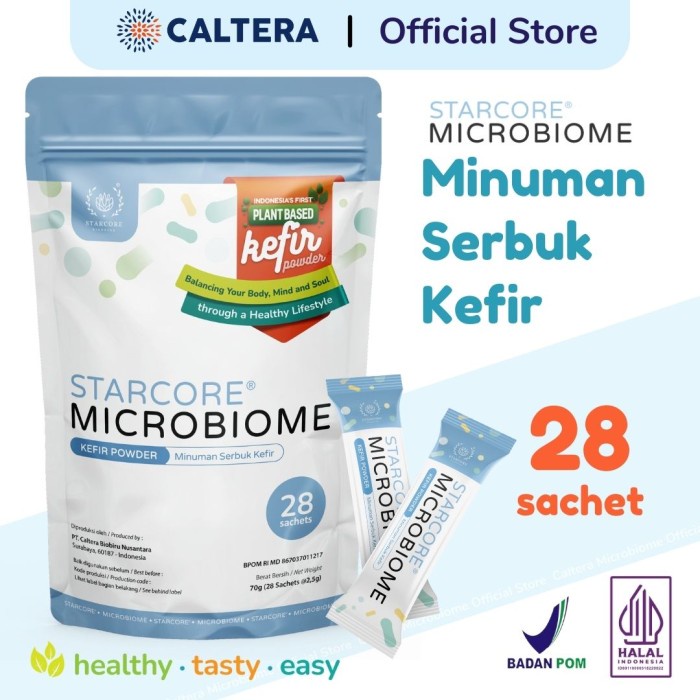 

STARCORE MICROBIOME (28 Sachet) Minuman Serbuk Kefir Probiotik Alami