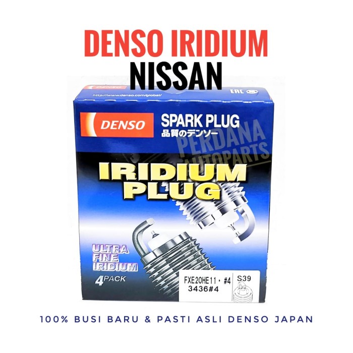 Cod - Busi Nissan Livina - Denso Iridium Fxe20He11 X1Pc Kode 017