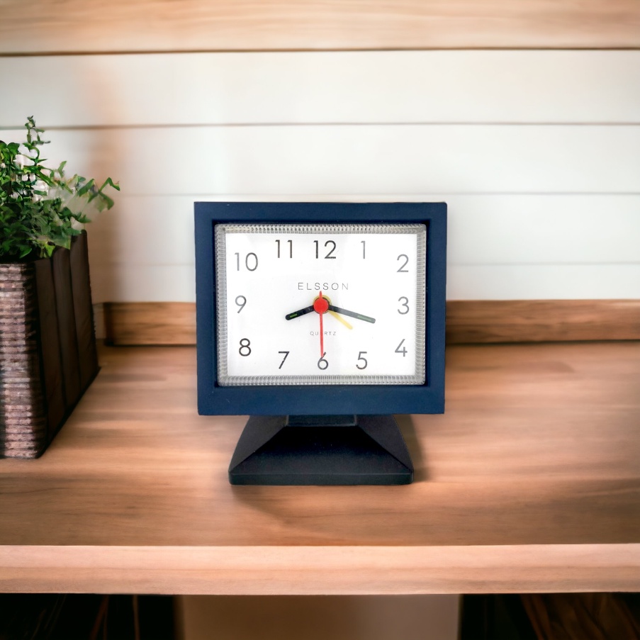 Jam Weker Aesthetic Jam Dekorasi Jam Beker Alarm Elsson Minimalis Alarm Desk Clock