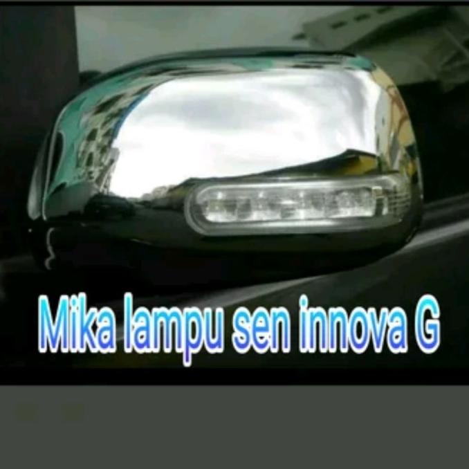 Promo Cover Penutup Spion Plus Lampu Sein G Innova V Plus Dudukan 2010 2011