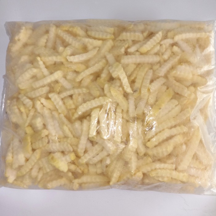 

kentang crincle 2.5 kg/kentang goreng beku