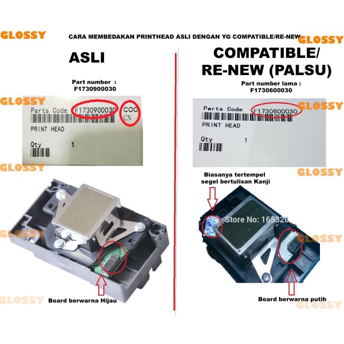 PRINT HEAD EPSON STYLUS L1800 - PRINTHEAD