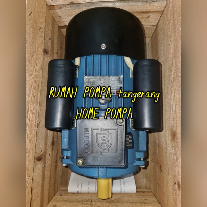 Dinamo electro motor 4hp 1phase Mindong rpm 1440