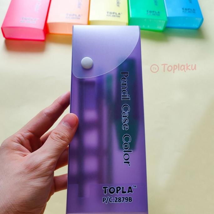 

BARANG TERBARU !!! TOPLA 2897B PLASTIC PENCIL CASE KOTAK TEMPAT PENSIL PLASTIK - TERLARIS