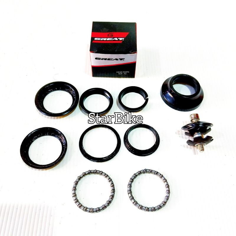 HeadSet HeadPart ComFork Mangkok Garpu Oversize Tanam Sepeda Bmx Mtb Great