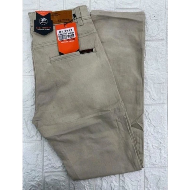 cinos panjang pria mc hugo / celana cinos panjang cowok / celana pria