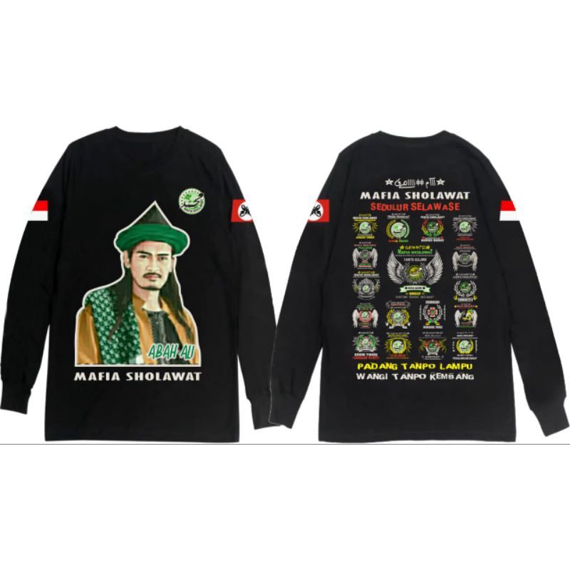 Kaos mafia sholawat panjang,kaos mafia Abah ali,kaos mafia sholawat